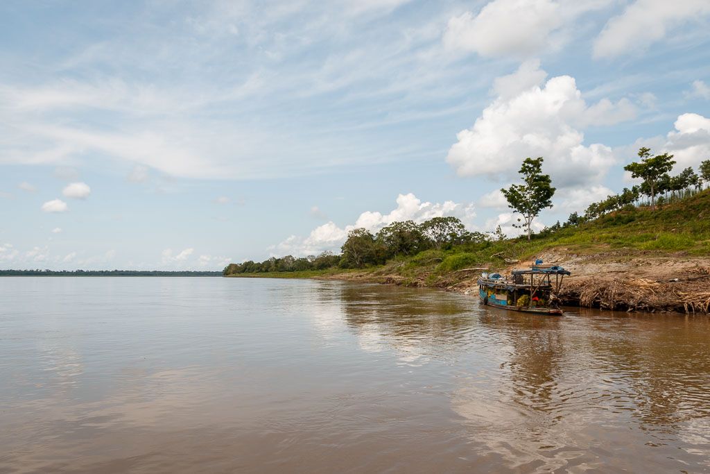 Río amazónico boliviano amenazado por contaminación minera